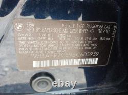 Jante avant d'occasion compatible avec BMW 535i 2011, 18x8 en alliage, 15 branches, avant et arrière, plat.