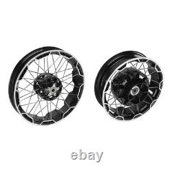 Jante de roue à rayons de 21'' avant et 18'' arrière compatible avec Harley Touring ABS 2022-2025 2024