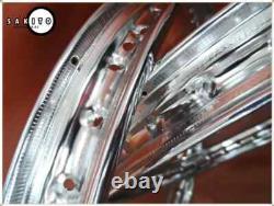 Jante de roue adaptée avant et arrière taille 17x1.40 et 17x1.20 36 trous de rayons sa3362