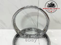 Jante de roue avant et arrière Honda Dream 250 305 C77 CA77 C72 CA72 16/16x1.85 36H Neuve