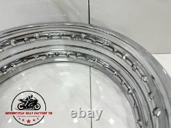 Jante de roue avant et arrière Honda Dream 250 305 C77 CA77 C72 CA72 16/16x1.85 36H Neuve
