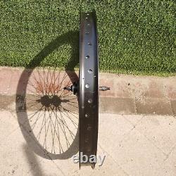 Jante de roue de bicyclette de 26 pouces 12G, jante de vélo à double paroi robuste avec rayons avant et arrière