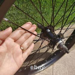 Jante de roue de bicyclette de 26 pouces 12G, jante de vélo à double paroi robuste avec rayons avant et arrière