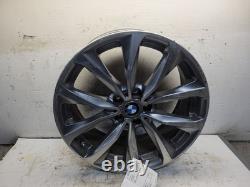 Jante en alliage 19x7-1/2 avant ou arrière 5 branches V compatible avec BMW X3 2018-2020 1675323