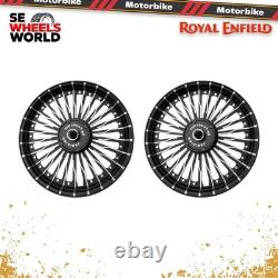 Jante en alliage Royal Enfield Classic 350 de 18 et 19 pouces avant et arrière, 26 rayons