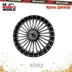 Jante en alliage Royal Enfield Classic 350 de 18 et 19 pouces avant et arrière, 26 rayons