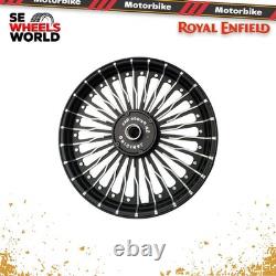 Jante en alliage Royal Enfield Classic 350 de 18 et 19 pouces avant et arrière, 26 rayons