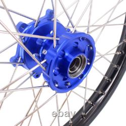 Jantes à rayons KKE 21-18 Enduro pour YAMAHA YZ125/YZ250 YZ450F/YZ250F YZ450FX