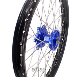 Jantes à rayons KKE 21-18 Enduro pour YAMAHA YZ125/YZ250 YZ450F/YZ250F YZ450FX