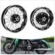 Jantes &agrave; Rayons Avant 21'' Et Arri&egrave;re 18'' Compatibles Avec Harley Cvo Road Glide Abs 2023-2026