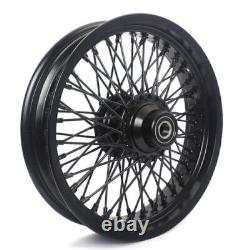 Jantes de 16x3.5 avec 72 rayons avant et arrière pour Harley Softail Heritage Deluxe Fatboy