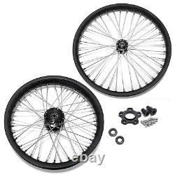 Jantes de roues avant et arrière 21-19 avec flasque de moyeu pour Beta Explorer et Apollo RFN