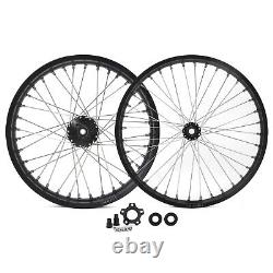 Jantes de roues avant et arrière 21-19 avec flasque de moyeu pour Beta Explorer et Apollo RFN
