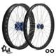 Jantes De Roues Avant Et Arrière à Rayons 21/19 Avec Moyeux Bleus Pour Beta Explorer Et Apollo Rfn
