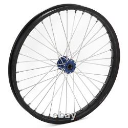 Jantes de roues avant et arrière à rayons 21/19 avec moyeux bleus pour Beta Explorer et Apollo RFN Jantes de roues avant et arrière à rayons 21/19 avec moyeux bleus pour Beta Explorer et Apollo RFN