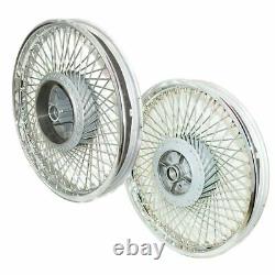 Jantes en acier standard à rayons de 80, avant et arrière, paire, pour Royal Enfield, Wm2-19