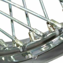 Jantes en acier standard à rayons de 80, avant et arrière, paire, pour Royal Enfield, Wm2-19