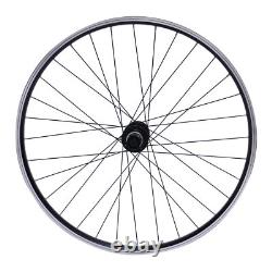Jantes en alliage d'aluminium avec déverrouillage rapide, rayons plats noirs, roue avant et arrière, ensemble de roues MTB 29.
