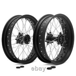 Jantes et moyeux TARAZON 17x3.5 et 17x4.25 pour roues avant et arrière pour Sur Ron Ultra Bee