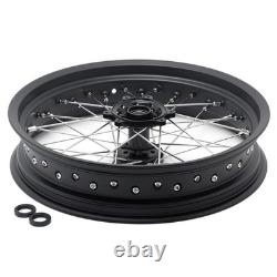 Jantes et moyeux TARAZON 17x3.5 et 17x4.25 pour roues avant et arrière pour Sur Ron Ultra Bee