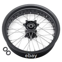 Jantes et moyeux TARAZON 17x3.5 et 17x4.25 pour roues avant et arrière pour Sur Ron Ultra Bee