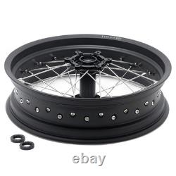 Jantes et moyeux TARAZON 17x3.5 et 17x4.25 pour roues avant et arrière pour Sur Ron Ultra Bee