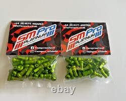 Jantes noires SM PRO HONDA CRF110 & kit de rayons Bulldog avant et arrière CRF BBR 100%