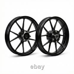 Jantes noires avant et arrière pour KTM Duke 390 2017-2019, remplacement OEM
