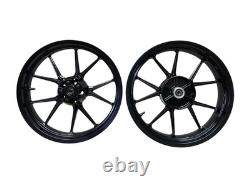 Jantes noires avant et arrière pour KTM Duke 390 2017-2019, remplacement OEM