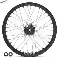 Jeu de Roues Jantes Moyeux Avant Arrière Rayonnées 21x1.6+18x2.15 pour Vélo Électrique Talaria Sting