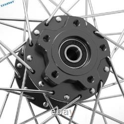 Jeu de Roues Jantes Moyeux Avant Arrière Rayonnées 21x1.6+18x2.15 pour Vélo Électrique Talaria Sting