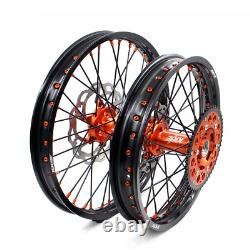 Jeu de jantes à rayons KKE 21 19 MX adapté pour KTM 125-530CC 2003-2024 EXC EXCF SX SXF