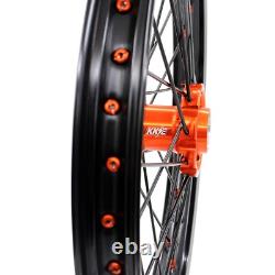 Jeu de jantes à rayons KKE 21 19 MX adapté pour KTM 125-530CC 2003-2024 EXC EXCF SX SXF