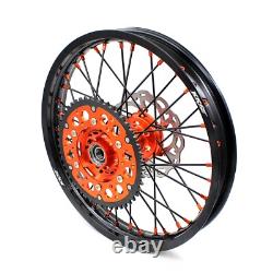 Jeu de jantes à rayons KKE 21 19 MX adapté pour KTM 125-530CC 2003-2024 EXC EXCF SX SXF