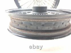 Jeu de jantes à rayons larges 21X2.15 18X4.25 pour Harley FLHT Electra Glide 07 08 DROITES