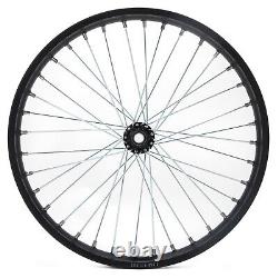 Jeu de jantes et moyeux avant et arrière à rayons 21 / 19 pour vélo électrique Talaria Sting
