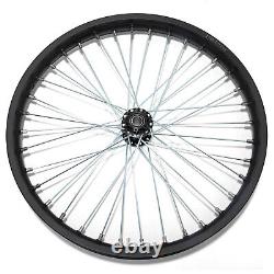 Jeu de jantes et moyeux avant et arrière à rayons 21 / 19 pour vélo électrique Talaria Sting