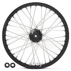 Jeu de jantes et moyeux avant et arrière à rayons 21 / 19 pour vélo électrique Talaria Sting