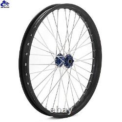 Jeu de jantes et moyeux de roues à rayons avant et arrière 21+18 pour moto électrique Talaria Sting