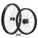 Jeu De Jantes, Moyeux Et Roues &agrave; Rayons Noirs 21/19 Avant Et Arri&egrave;re Pour V&eacute;lo &eacute;lectrique Talaria Sting