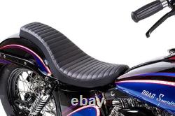 Jeu de rayons à centre tombant en chrome de 16 pouces DS pour Harley FL V Twin 40