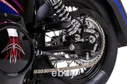 Jeu de rayons à centre tombant en chrome de 16 pouces DS pour Harley FL V Twin 40