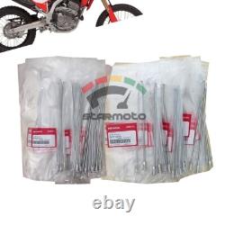 Jeu de rayons avant et arrière Honda CRF300L CRF250L Rally 21 18 jantes 36+32 pièces