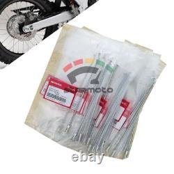 Jeu de rayons avant et arrière Honda CRF300L CRF250L Rally 21 18 jantes 36+32 pièces