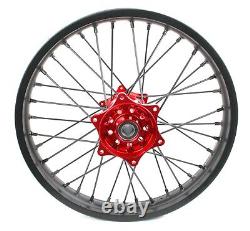 Jeu de roues CNC complet 21/19 Gas Gas MC EX EC 125 250 350 450 2021-24