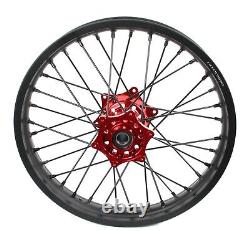 Jeu de roues CNC complet 21/19 Gas Gas MC EX EC 125 250 350 450 2021-24