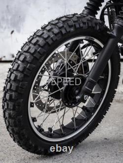 Jeu de roues à 19 rayons Diabolus avant et arrière compatible avec Honda CL300 CL500 2023 2025