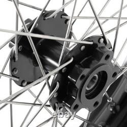 Jeu de roues à rayons avant et arrière 19 / 16 pour Sur Ron Light Bee X LBX et Segway X260