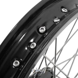 Jeu de roues à rayons avant et arrière 19 / 16 pour Sur Ron Light Bee X LBX et Segway X260