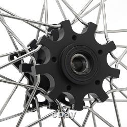 Jeu de roues à rayons avant et arrière 19x3.0 17x4.25 pour BMW G310 GS 2016-2024 en aluminium
